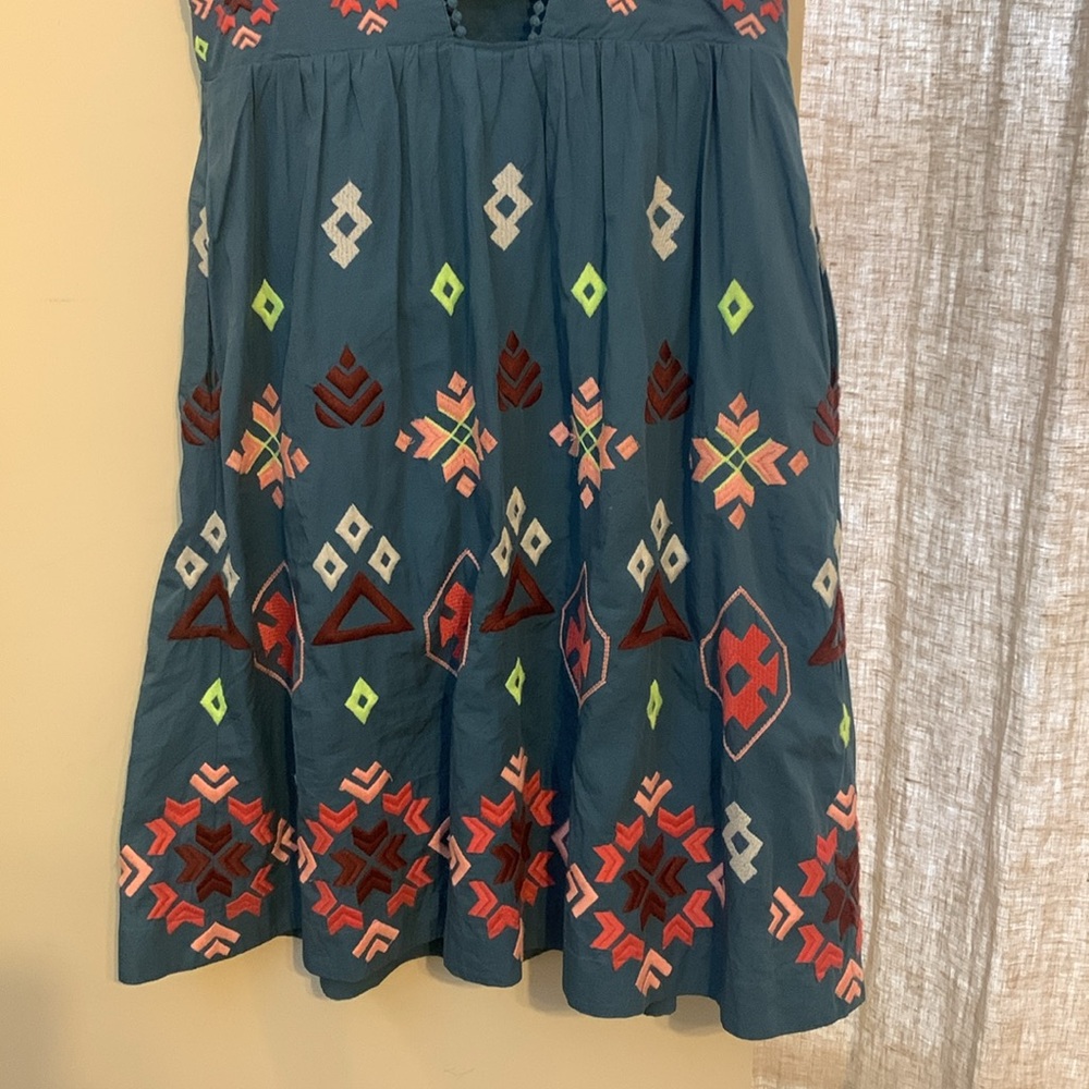 Anthropologie Euc Gorgeous Patterned Embroidered … - image 7